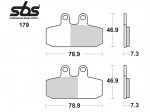 Τακάκια SBS 179HF (FA256)(FD335)